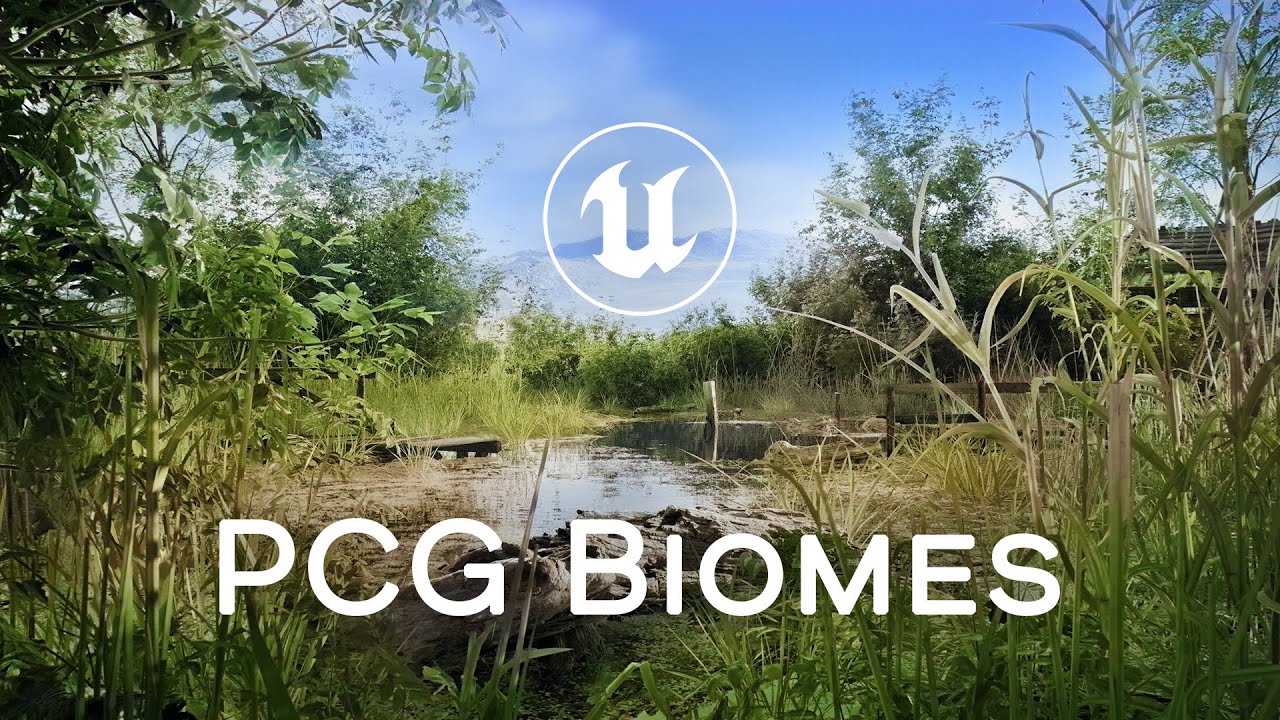 PCG Biome: Forest Poplar (Interactive Foliage, Trees, Wind System, Nature)