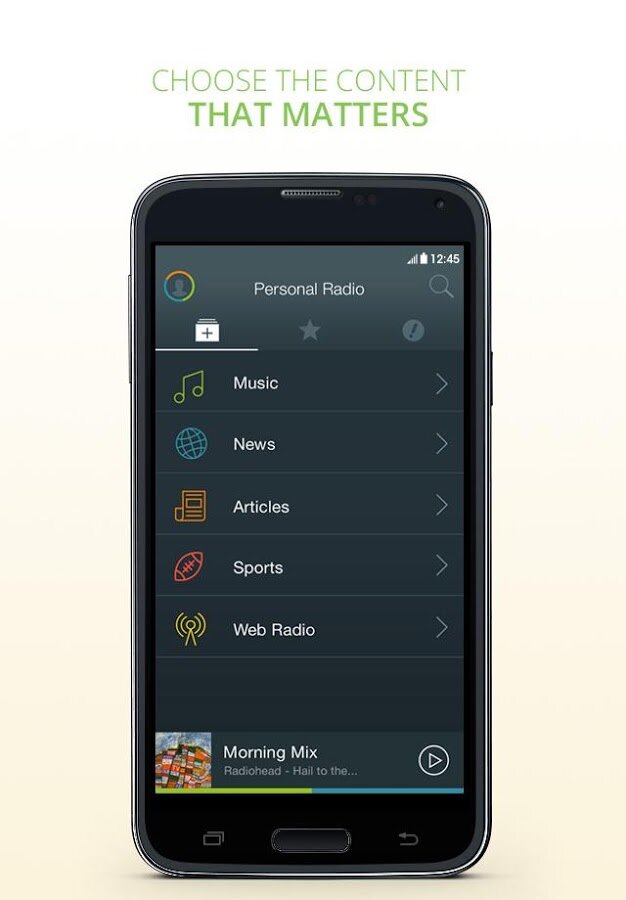 PERSONAL RADIO BY AUPEO! 6.6 screenshot_01