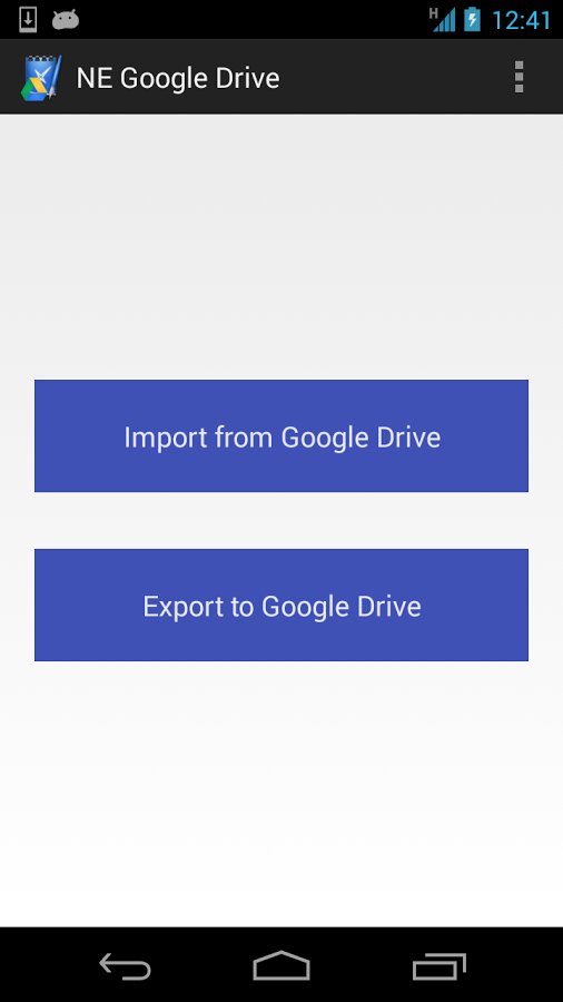 NE GOOGLE DRIVE FREE 3.0.2 screenshot_01