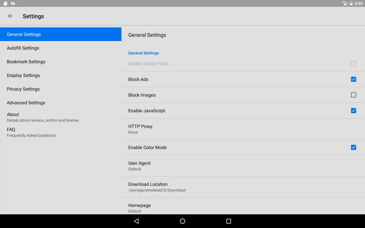ROCKET BROWSER 2.0.2 screenshot_05