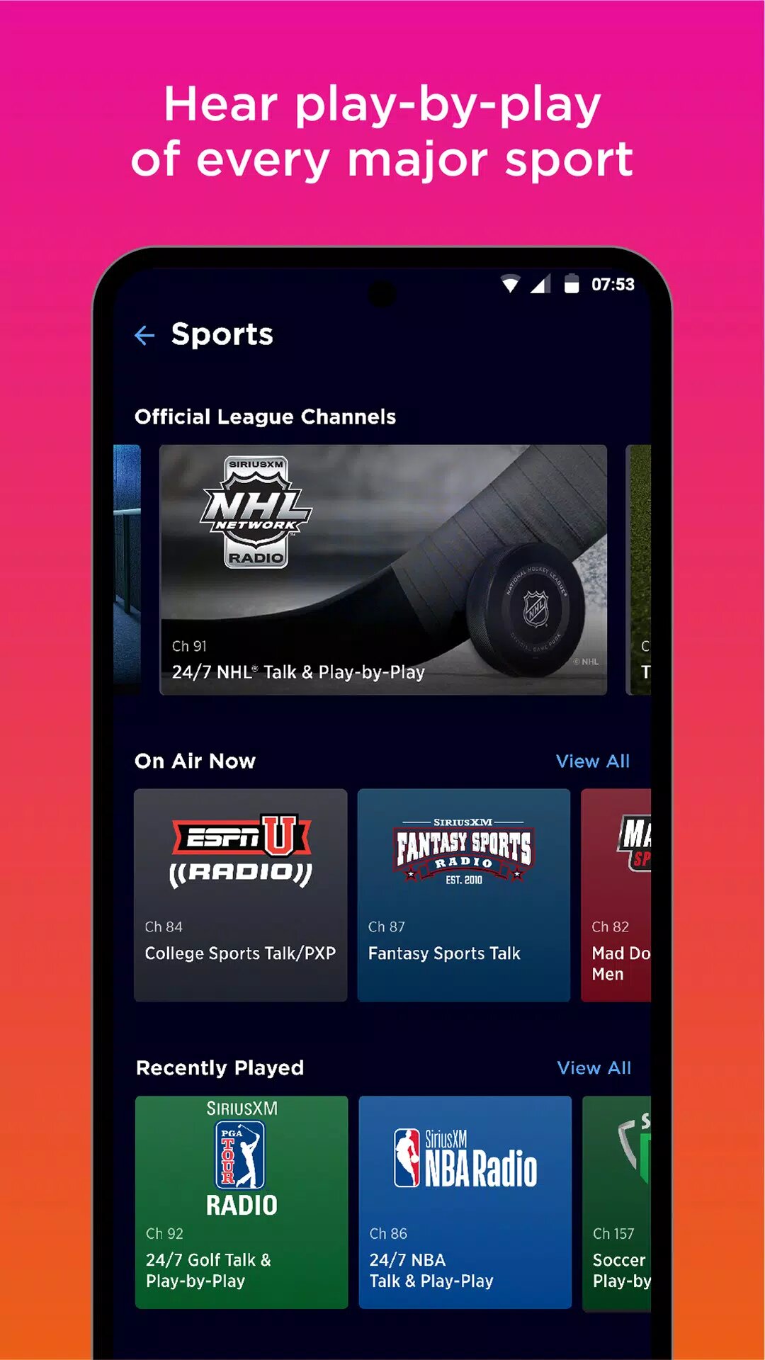 SIRIUSXM 7.21.1 screenshot_05