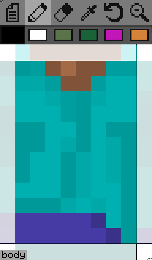 SKIN EDITOR FOR MINECRAFT 0.9.4 screenshot_03