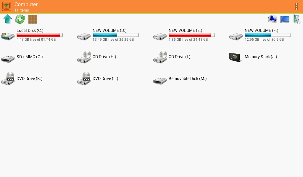 WIFI PC FILE EXPLORER 1.5.26 screenshot_09