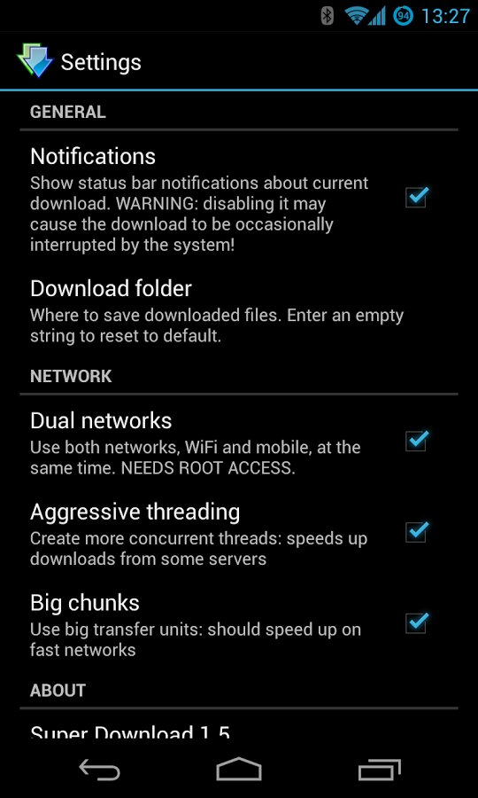 SUPER DOWNLOAD LITE 1.5 screenshot_03