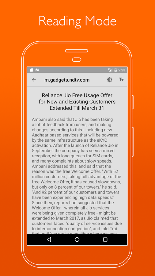 ROCKET BROWSER 2.0.2 screenshot_03