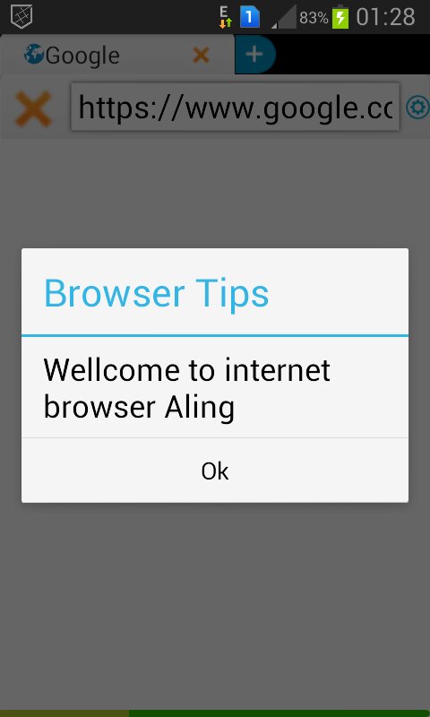 ALING БРАУЗЕР 1.1.2 screenshot_01