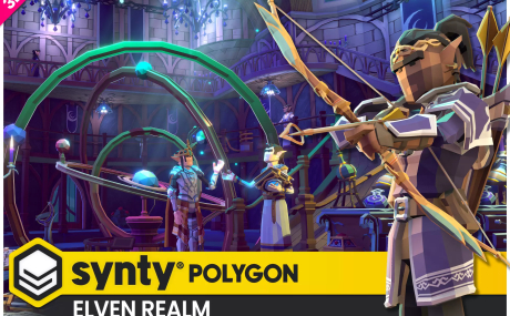 POLYGON - Elven Realm - Low Poly 3D Art by Synty