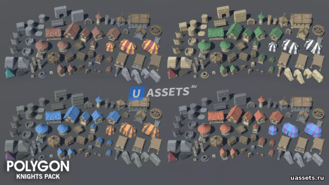 Screenshot #4 - POLYGON Knights - Low Poly 3D Art by Synty