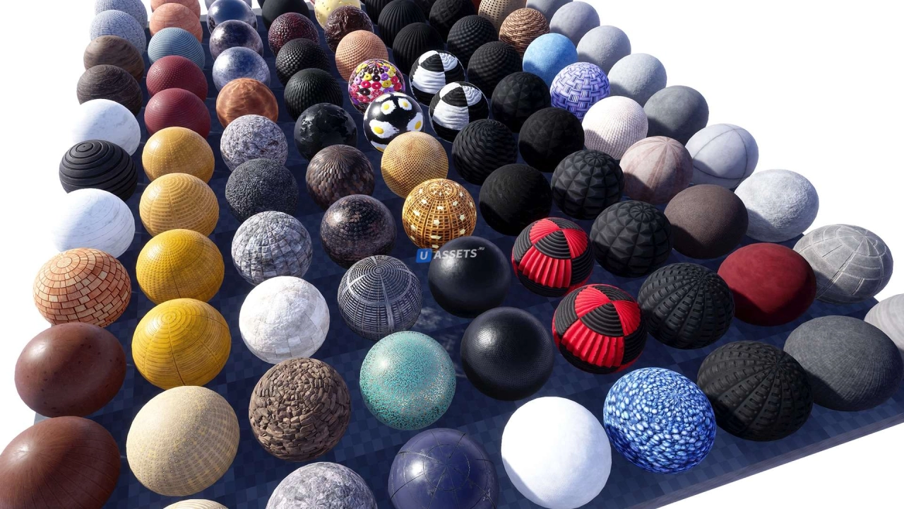 Screenshot #1 - 99 PBR Materials Vol.01