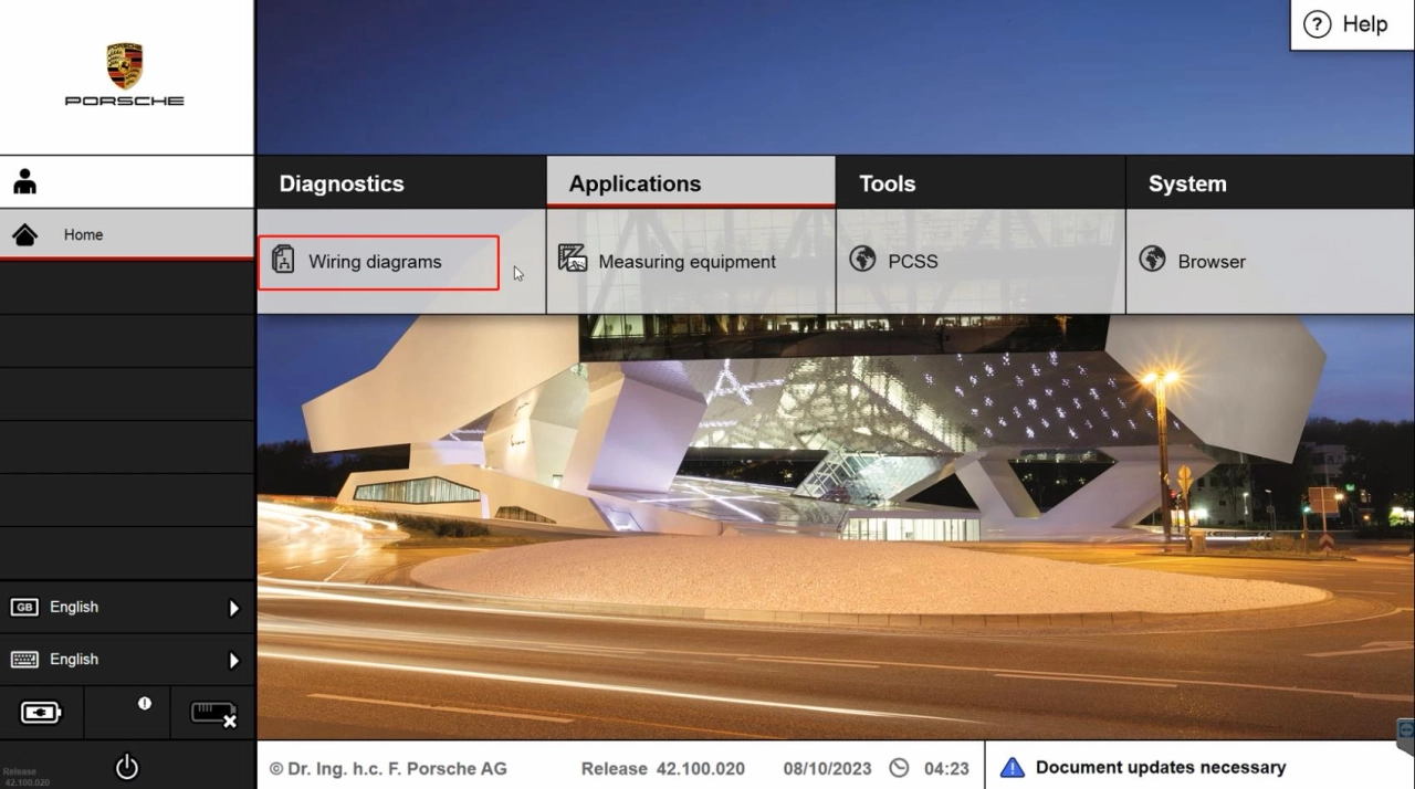 Screenshot #1 - Porsche Piwis 3 42.400.05 + 38.500 [2024] Full