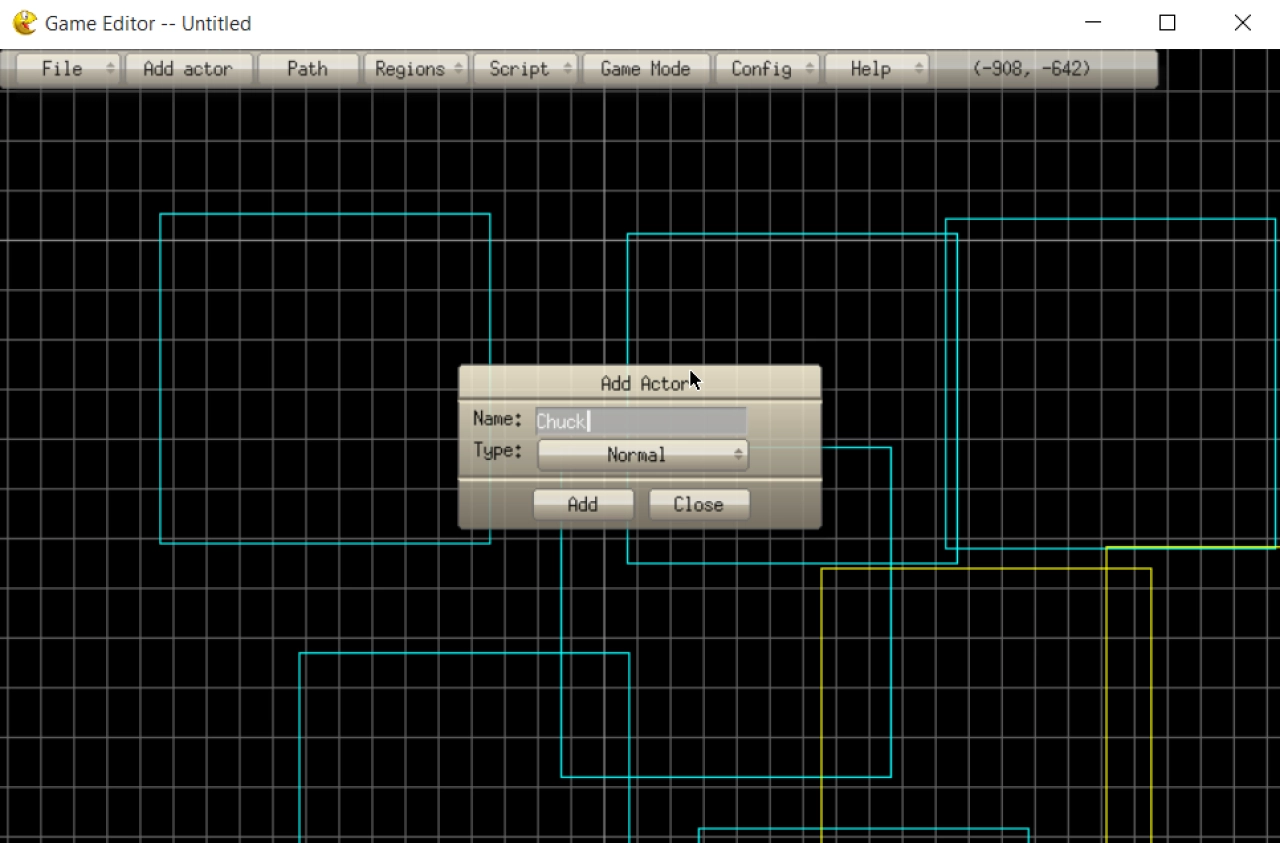 Screenshot #1 - Game Editor