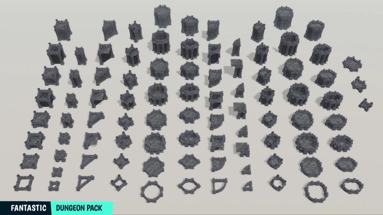 Screenshot #18 - FANTASTIC - Dungeon Pack FULL (Unity)