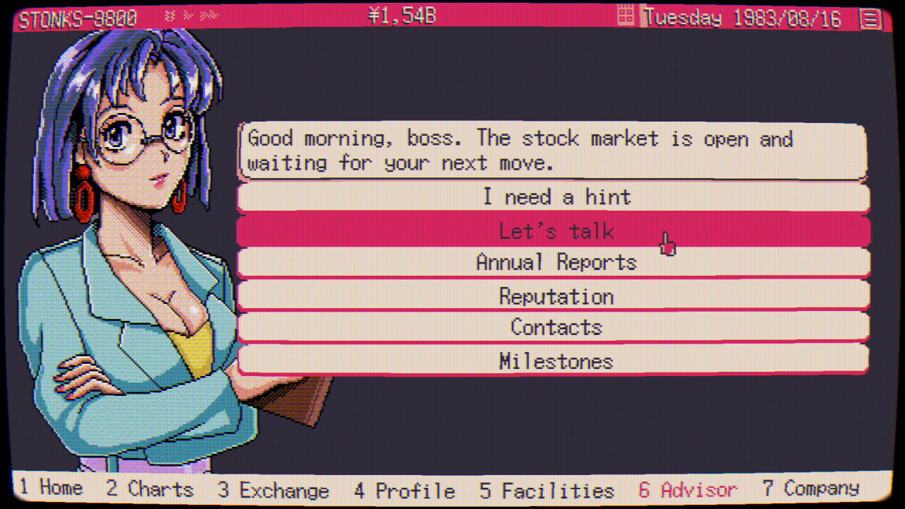 Screenshot #1 - STONKS-9800: Stock Market Simulator