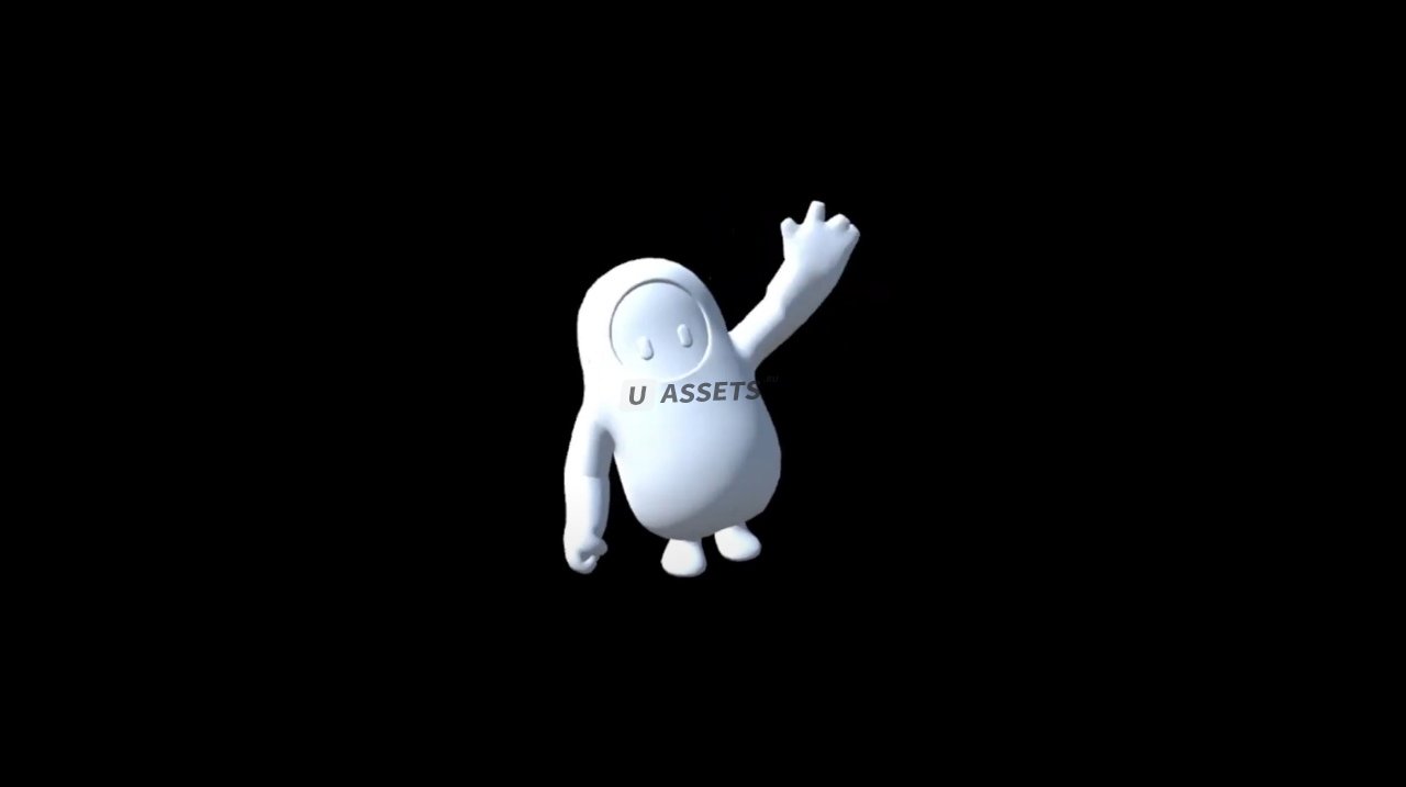 Screenshot #2 - Animations from Fall Guys converted to Unity humanoid