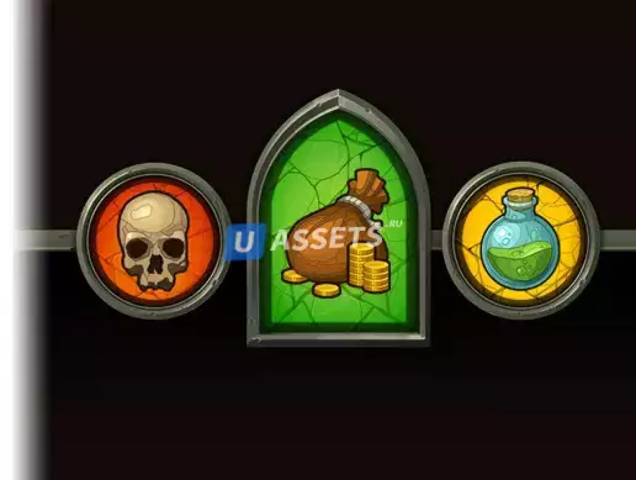 Screenshot #1 - Fantasy Buttons