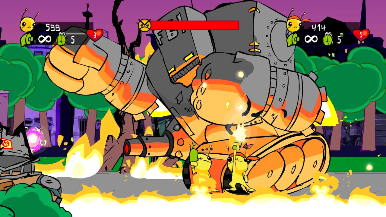 Screenshot #4 - Alien Hominid HD