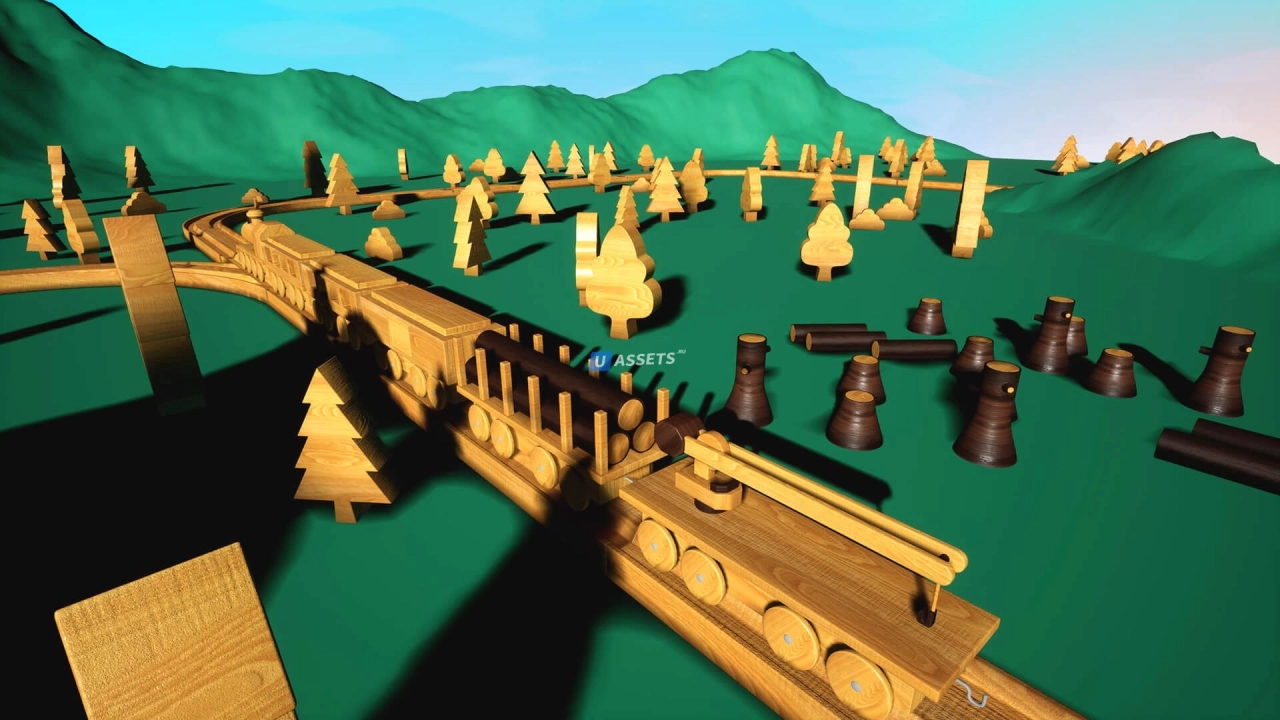 Screenshot #4 - HG Woody - Trains