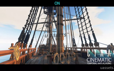 CTAA V3 Cinematic Temporal Anti-Aliasing
