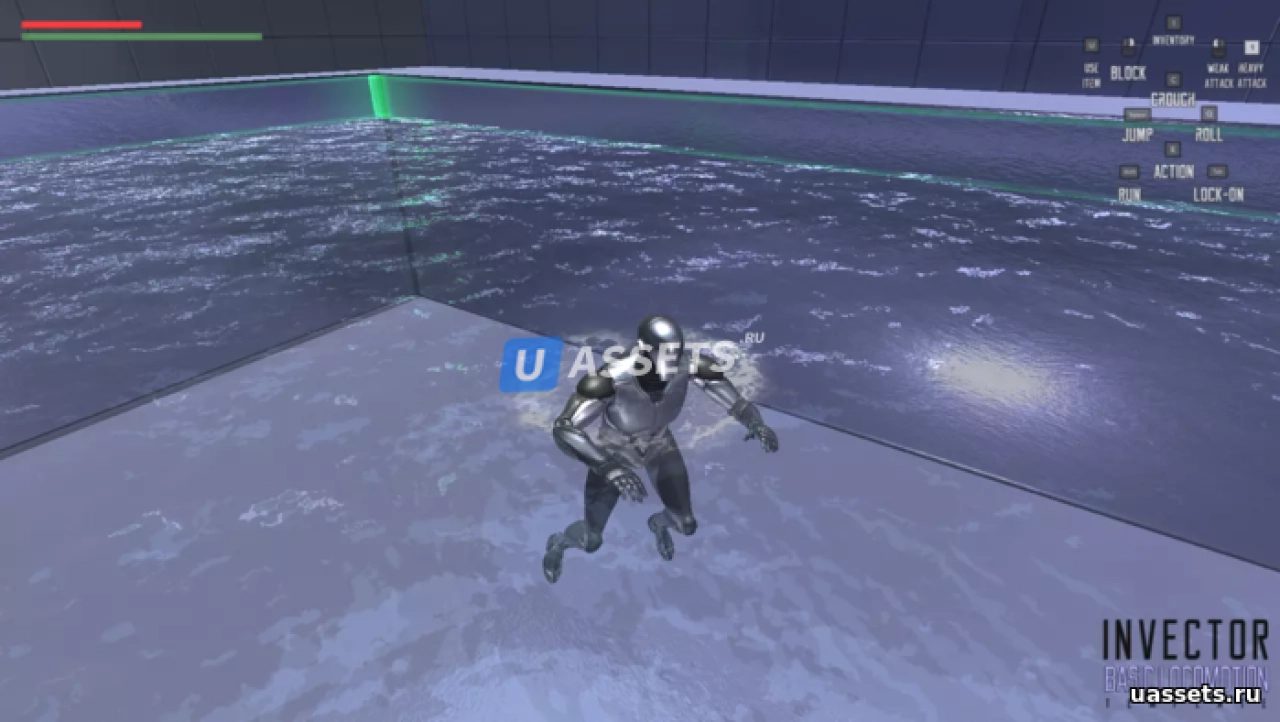 Screenshot #4 - Invector Swimming Add-on