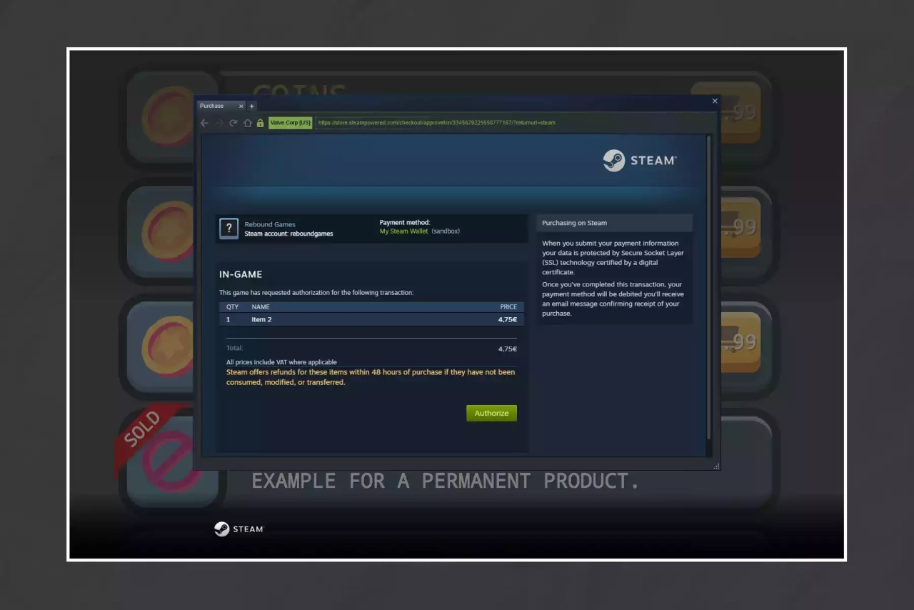 Screenshot #1 - Simple IAP System