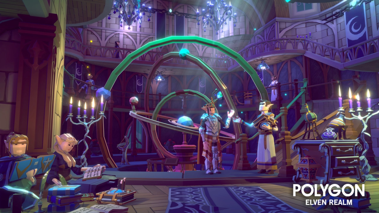 Screenshot #2 - POLYGON - Elven Realm Pack - Art by Synty Unity