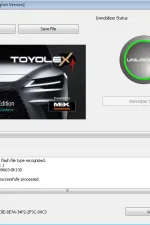 Screenshot #3 - ToyoLex - программа для отключения EGR, Adblue, DPF (и т.д.) для всех поколения Denso Toyota и Lexus