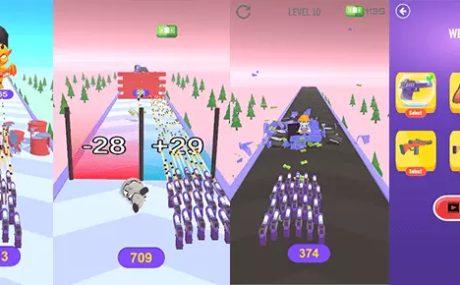Weapon Fest – Hyper Casual Gate Runner (Unity Project 2019.4.3)