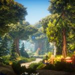 Screenshot #4 - Fantasy Forest Environment