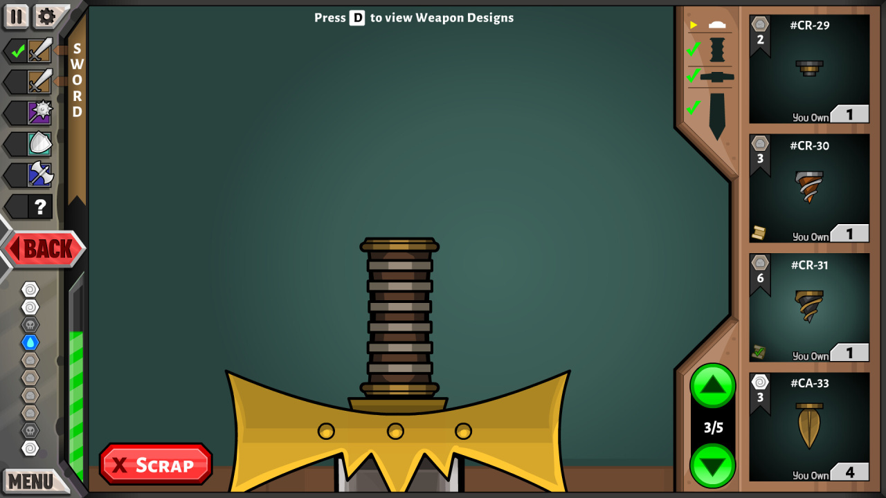 Screenshot #5 - Jacksmith: Weapons and Warriors