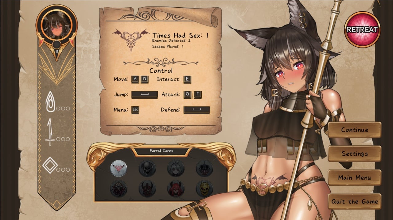Screenshot #4 - Estella's Nightmare: Sealed Space and a Succubus's Curse