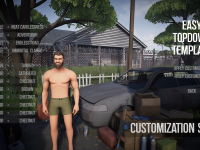 Screenshot #1 - Easy TopDown Template V1.01 | Survival Action Shooter RPG UE5.5