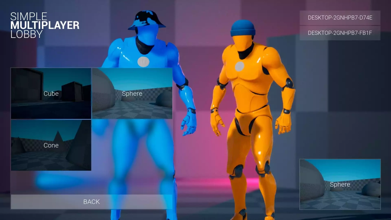 Screenshot #4 - Simple Multiplayer Lobby V3