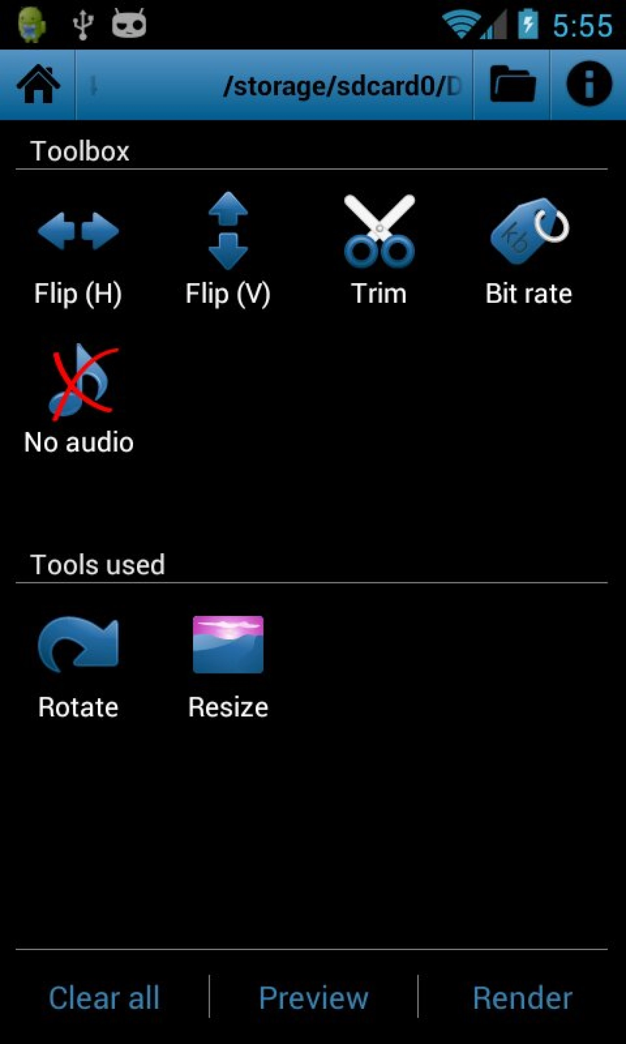 Screenshot #2 - VIDEO TOOLBOX (TRIAL) 1.10.8