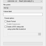 Screenshot #1 - HP USB Disk Storage Format Tool