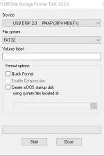 Screenshot #1 - HP USB Disk Storage Format Tool