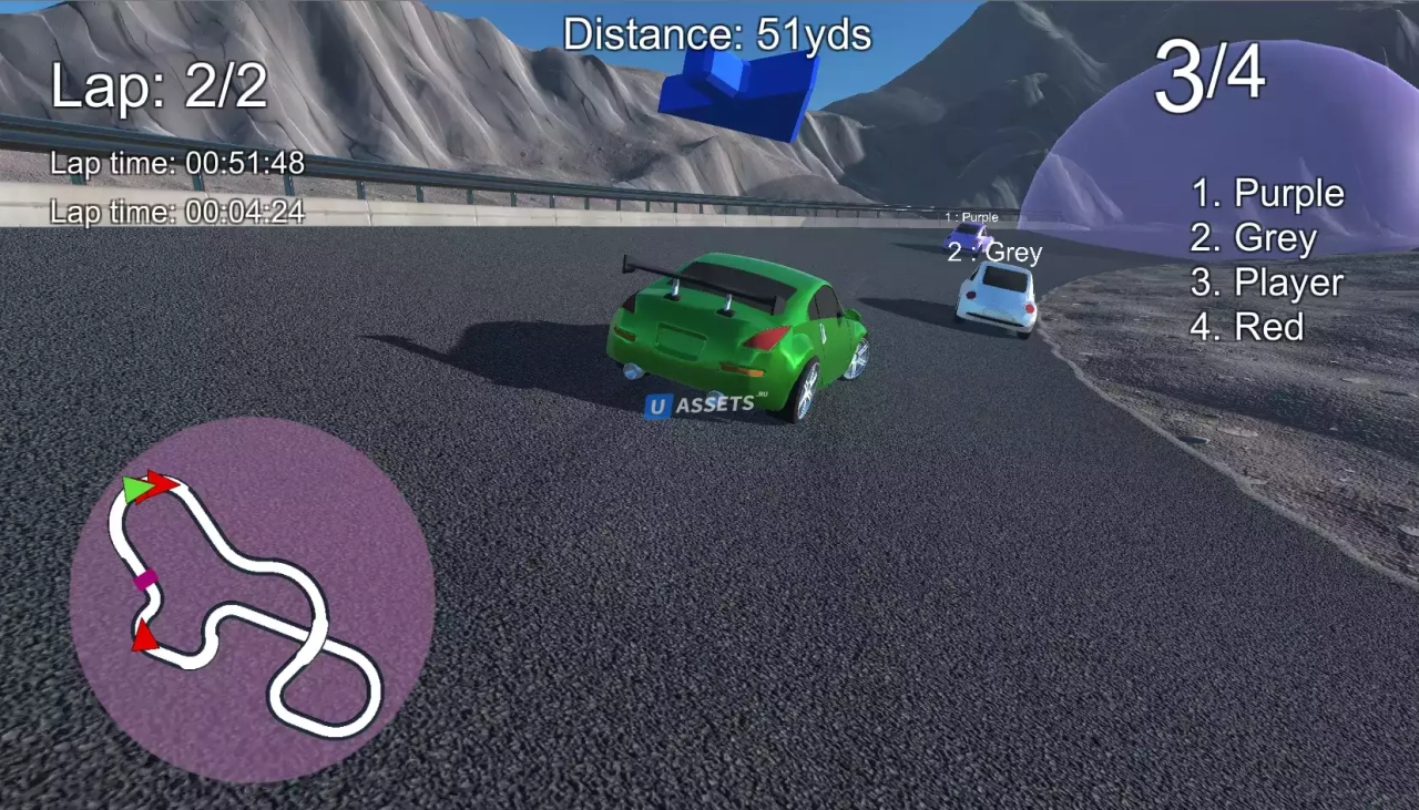 Screenshot #1 - Simple Car Positioning System