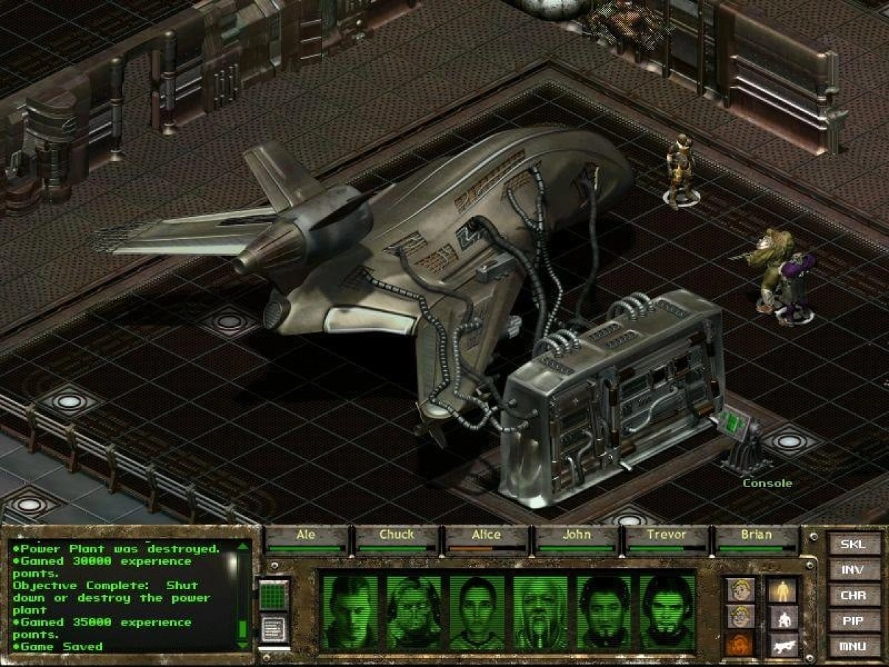 Screenshot #1 - Fallout Tactics: Brotherhood of Steel