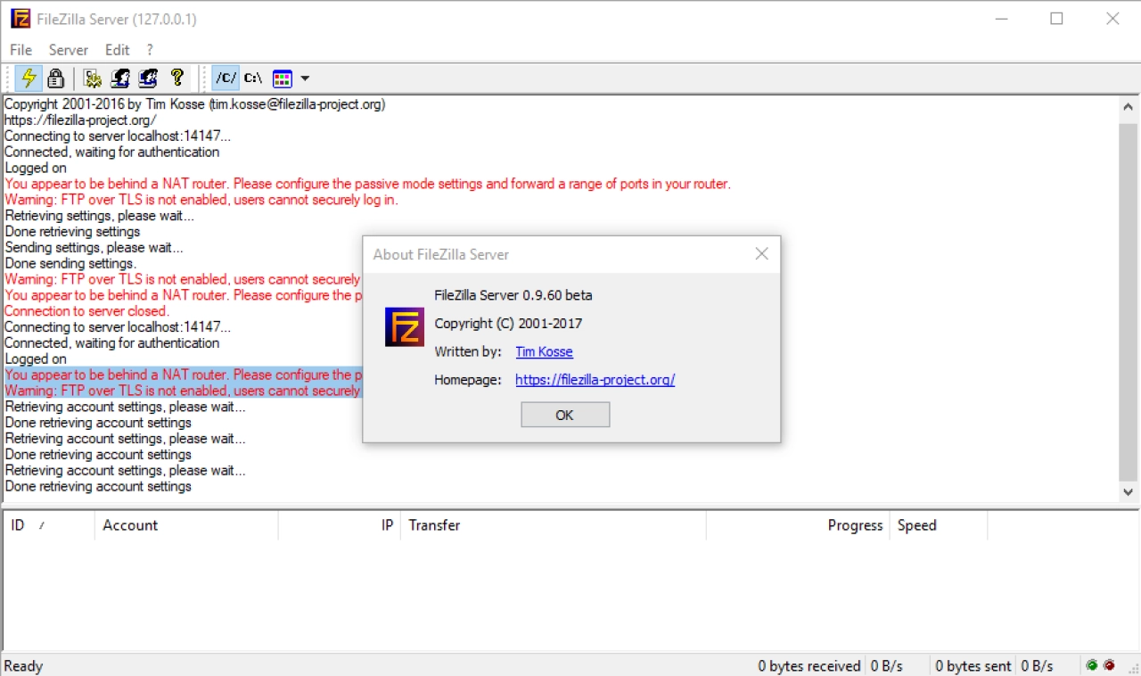 Screenshot #4 - FileZilla Pro Enterprise Server 1.8.8 [Full]
