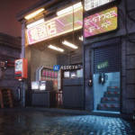 Screenshot #2 - Kitbash3D - Props Cyber Streets (UE + Unity)