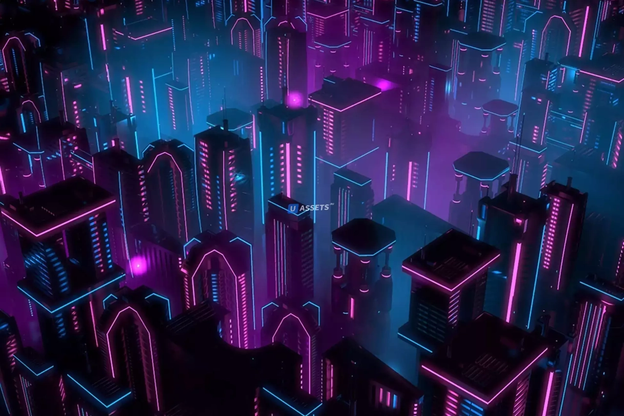Screenshot #1 - Neon Buildings
