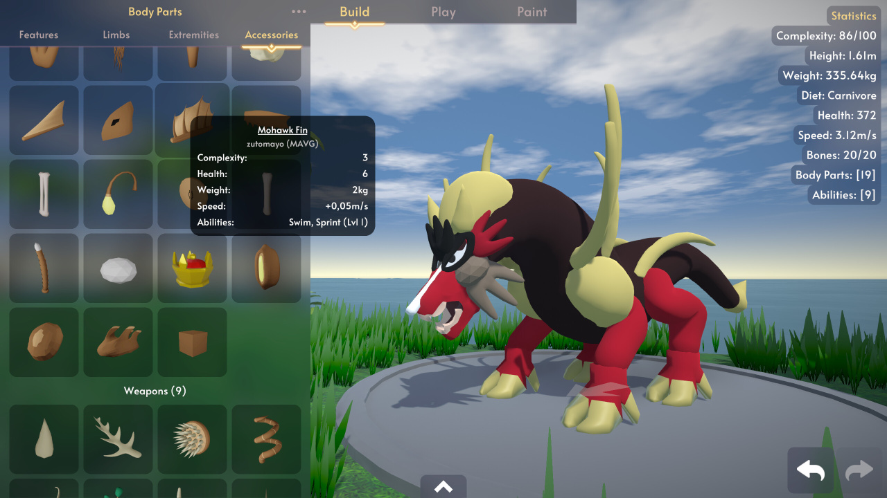 Screenshot #1 - Creature Creator