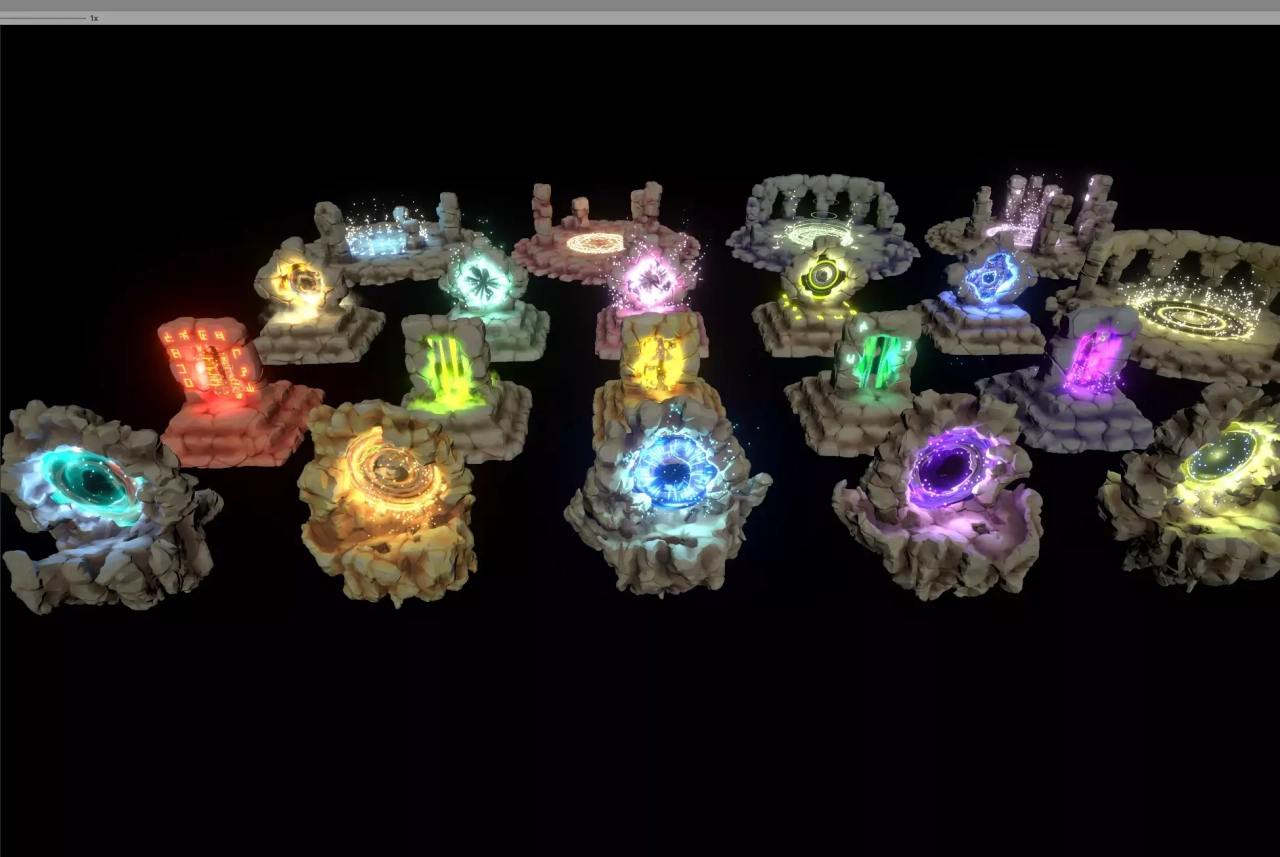 Screenshot #1 - Magic Portals and Props