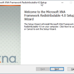 Screenshot #1 - Microsoft XNA Framework Redistributable