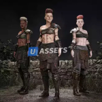 Screenshot #1 - Modular Mercenary - Female Humans - Fantasy Collection