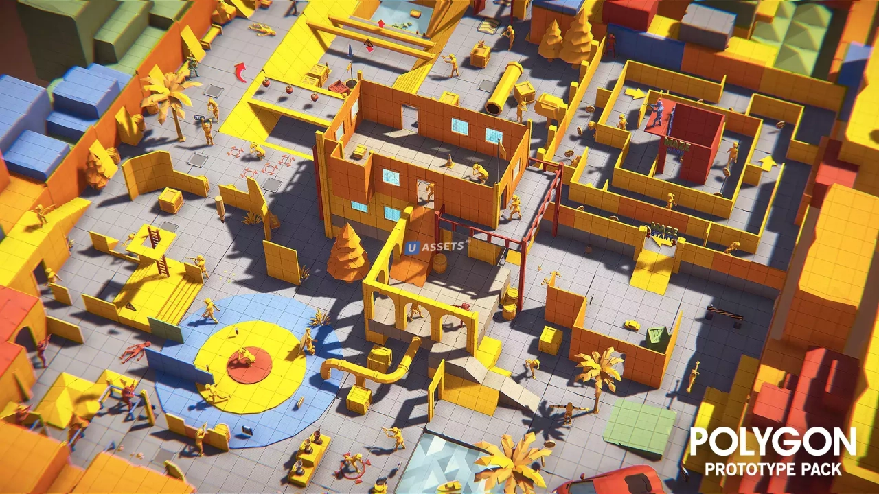 Screenshot #1 - POLYGON Prototype - Low Poly 3D Art by Synty