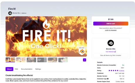 Blender - Fire It v1.0