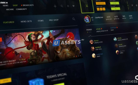 MOBA UI KIT