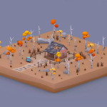 Screenshot #2 - Low Poly Autumn Locations Pack
