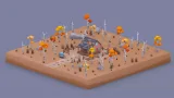 Screenshot #2 - Low Poly Autumn Locations Pack