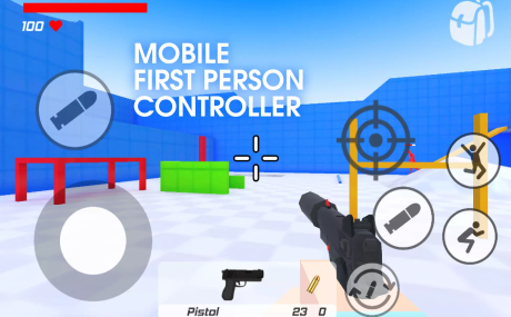 Advanced Mobile First Person Controller